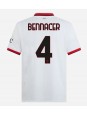 AC Milan Ismael Bennacer #4 Venkovní Dres 2024-25 Krátký Rukáv